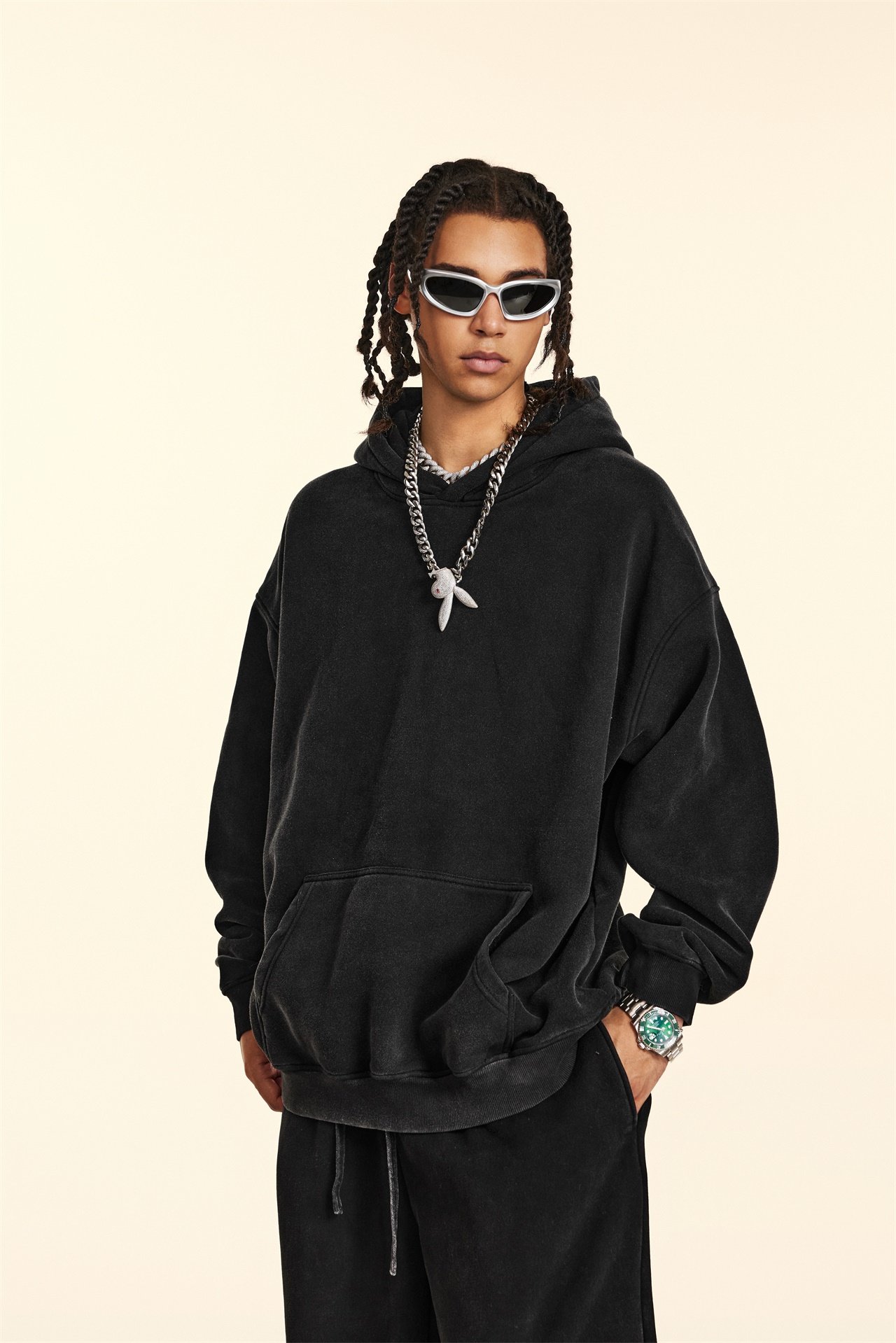 360GSM Fleece Oversize Hoodie